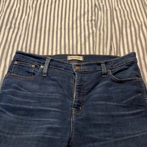 Madewell high rise jeans